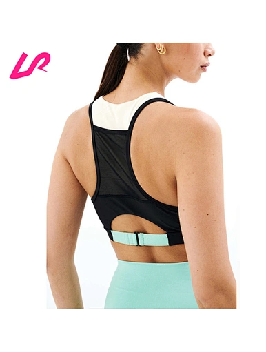 Cover up in style with our racer back sports bra. Designed for comfort and support, it's a must-have for any workout wardrobe. Shop now and stay ahead of the trend.